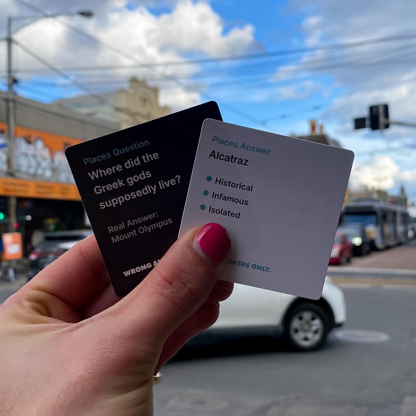 First post with the new cards!! I just wanted to say how thankful I am for all of the love and support I&rsquo;ve seen over the past few days for Wrong Answers Only. Seeing so many of you sharing it to your story or telling people about it has made m